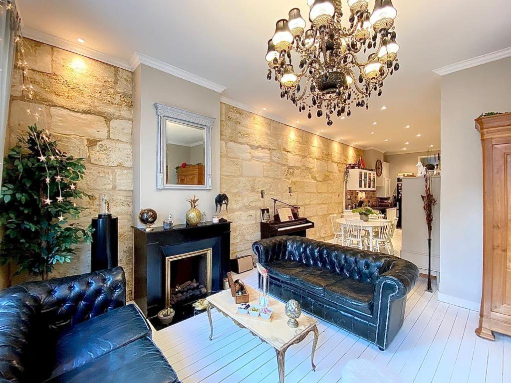 Grand Appartement Haussmanien De Standing Avec Jacuzzi Terrasse Et Parking En Hyper Centre Bordeaux Eksteriør bilde